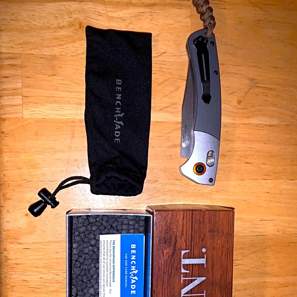 Brand New Benchmade Crooked River